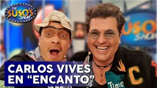 CARLOS VIVES en TheSusosShow ¡Sueño cumplido 🙂 Caracol TV [upl. by Yurik572]