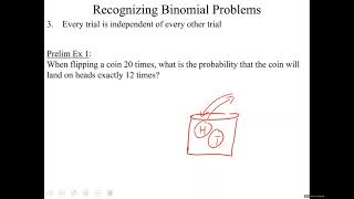 Statistics Lecture 9 The Binomial Random Variable [upl. by Licastro]