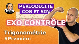 Étudier la PERIODICITE avec SIN et COS  Première [upl. by Ydor]