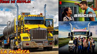 La muñeca de la serie los Briceño de Netflix KENWORTH T800 con motor Caterpillar de 500 HP [upl. by Drofla]