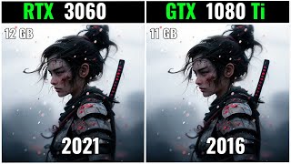 RTX 3060 vs GTX 1080 Ti  Test in 12 Games l 1080p l 1440p l 2160p [upl. by Ahsemed]