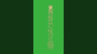 ✨PARTICULAS LUMINOSAS en movimiento pantalla verde✨  Sparkles green screen  ✨ [upl. by Sorce]