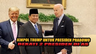 DIPLOMASI JOS PRESIDEN PRABOWO DEKATI 2 PRESIDEN DI AMERIKA [upl. by Bala]