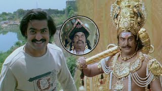 Mohan Babu Started Telling Everyones Flaws  Yamarajaa Kannada Movie Scenes  Jr NTR  Priyamani [upl. by Siul]