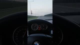 BMW E60 E61 ACC active cruise control in action [upl. by Atinnod]