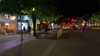 Night life of Kelowna downtown [upl. by Diba]