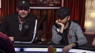 30  Phil Hellmuth v Daniel Negreanu  Top 100 Greatest Poker Moments  partypoker [upl. by Akiaki949]