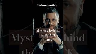 Mystery behind the BLACK BOOK timelessquotesunlimited blackbook [upl. by Adihsaar]