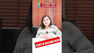 Study in Belgium  Feb Intake 2025  Complete Guide  Universities Admission amp Visa process [upl. by Owiat178]