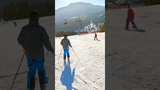 Skiing Oravice Meander Skipark Orava Slovakia ski narty snowboarding snow mountains góry snow [upl. by Yroggerg334]