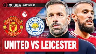 Man United 30 Leicester LIVE STREAM WatchAlong  Premier League [upl. by Lamaj4]