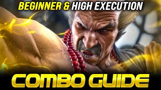 Heihachi Combo Guide Beginner amp Pro [upl. by Amsden523]