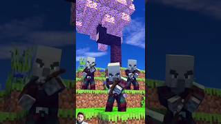 933 jj and Mikey the big trade off minecraft jjandmikey minecraftanimation moosecraft buildcraf [upl. by Ydnerb]