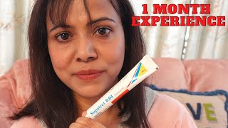 My 1 Month Experience with Supatret 004 Tretinoin Microsphere gel  All in one cream [upl. by Renae]