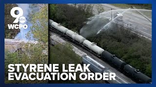 Latest update on styrene leak in Ohio [upl. by Eiramit314]