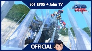 Official DinoCore amp John TV  Finally Core Change  3D  Dinosaur Animation  Season 1 Episode 5 [upl. by Adnilemre]