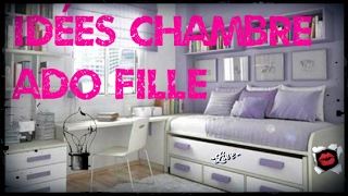 Idées déco de chambre ado fille [upl. by Enilreug]