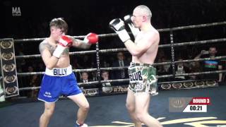 MTK London March 2017  Billy ALLINGTON vs Rudolf DURICA [upl. by Duky]