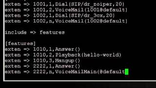Curso de Asterisk  Ch041  VoiceMail [upl. by Llehsal768]