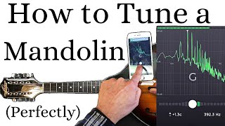 How to TUNE a MANDOLIN perfectly 💡 [upl. by Atnoled]