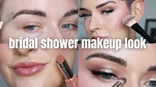 Bridal Shower Makeup Tutorial  Filmed closeup and in natural light [upl. by Far]