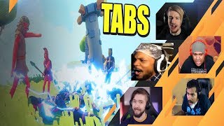 Gamers Reactions to ZEUS  Totally Accurate Battle Simulator TABS [upl. by Nauq]