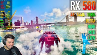 RX 580  The Crew 2  1080p 1440p 4K [upl. by Emirac31]