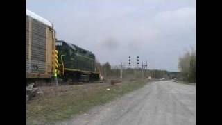 SMS railroad at Delanson NY [upl. by Scutt]