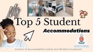 ⭐Top 5 Student Accommodations in Pretoria Hatfield Affordable NSFAS accredited 🏘 TUKS [upl. by Maegan]