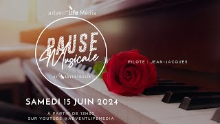 Pause musicale du 15 Juin 2024 Pilote JeanJacques [upl. by Marielle4]