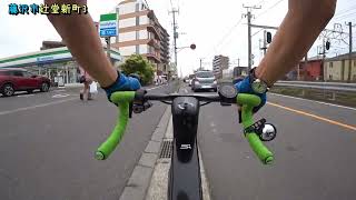 Cannondale System Six Himod 藤沢駅辻堂線経由走行 6月15日（茅ヶ崎市鳥井戸橋→東海道→辻堂駅→JR沿線道路→藤沢駅北口→鎌倉市岡本） [upl. by Ainirtac288]