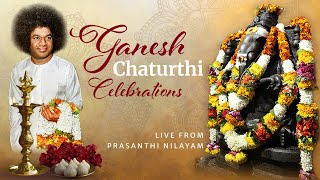 Ganesh Chaturthi Celebrations  07 Sept 2024  Morning  Prasanthi Nilayam [upl. by Venuti]