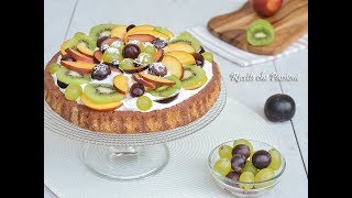 Crostata morbida di compleanno alla frutta  Ricette che Passione [upl. by Ursola612]