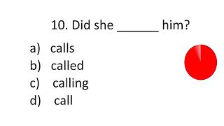 TEST YOUR ENGLISH GRAMMAR TENSES  CORRECT FORM OF VERB 15 Questions Eng Grammar Quiz 1 [upl. by Aciruam]