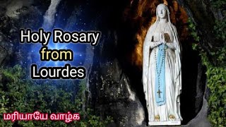 Holy Rosary from Lourdes  English Rosary  23092024 [upl. by Niassuh]