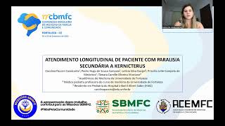 228 ATENDIMENTO LONGITUDINAL DE PACIENTE COM PARALISIA CEREBRAL SECUNDÁRIA A KERNICTERUS CAROLINA [upl. by Ytsim]