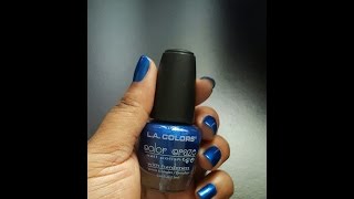 LA COLORS Wired  Nail Polish Review [upl. by Leonelle]