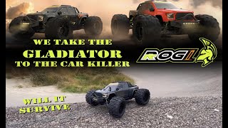 New Gladiator goes to battle  Rlaarlo ROG1 Car killer [upl. by Etam]