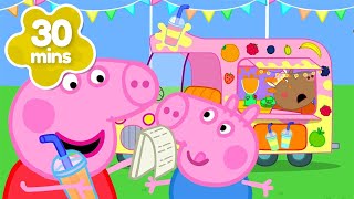 Peppas Wobbly Bridge Challenge 🐽  Peppa Pig Full Episodes [upl. by Esinaj249]