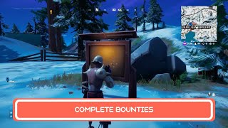 Complete Bounties  Milestones  Fortnite Chapter 3 Season 3 [upl. by Ing]