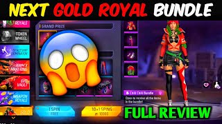 Next Gold Royal Bundle Full Review  Next Gold Royal Bundle Kon Sa Ayega  Gold Royal Bundle In FF [upl. by Ries]