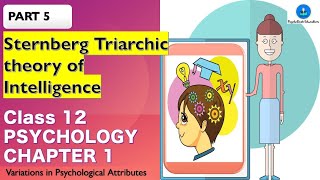 Class 12 Psychology CH1 PART 5  Triarchic theory of Intelligence by Sternberg [upl. by Adnarim]