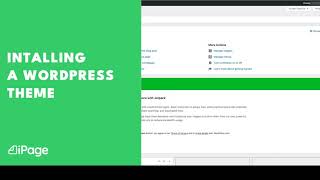 Installing a WordPress Theme [upl. by Rotceh]