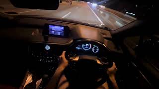 Night Drive POV in LEXUS RX300 F SPORT [upl. by Adnahs]