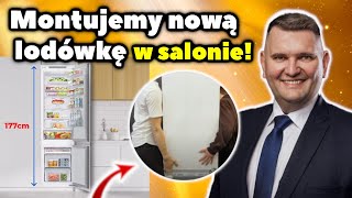 Jak zamontować lodówkę do zabudowy Unboxing lodówki [upl. by Noella]