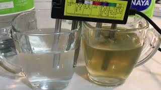 N A Y A vs Distilled Demineralized water Electrolyzer test Montreal [upl. by Tyre603]