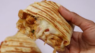 Chicken QuesadillaCheesy QuesadillaQuick And Easy Recipe By Recipes Of the World [upl. by Herwin]