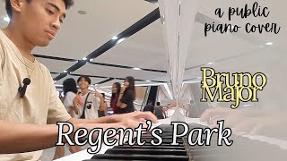 Regents Park Bruno Major 101 Dalmatians│Public Piano Cover [upl. by Ivana]