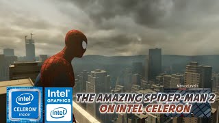 The Amazing SpiderMan 2  INTEL CELERON N4020 up to 25 GHZ  INTEL UHD 600  RAM 4GB SSD 256GB [upl. by Ahk]