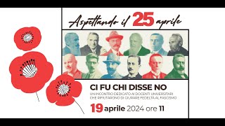 Aspettando il 25 Aprile quotCi fu chi disse noquot [upl. by Kathryne]